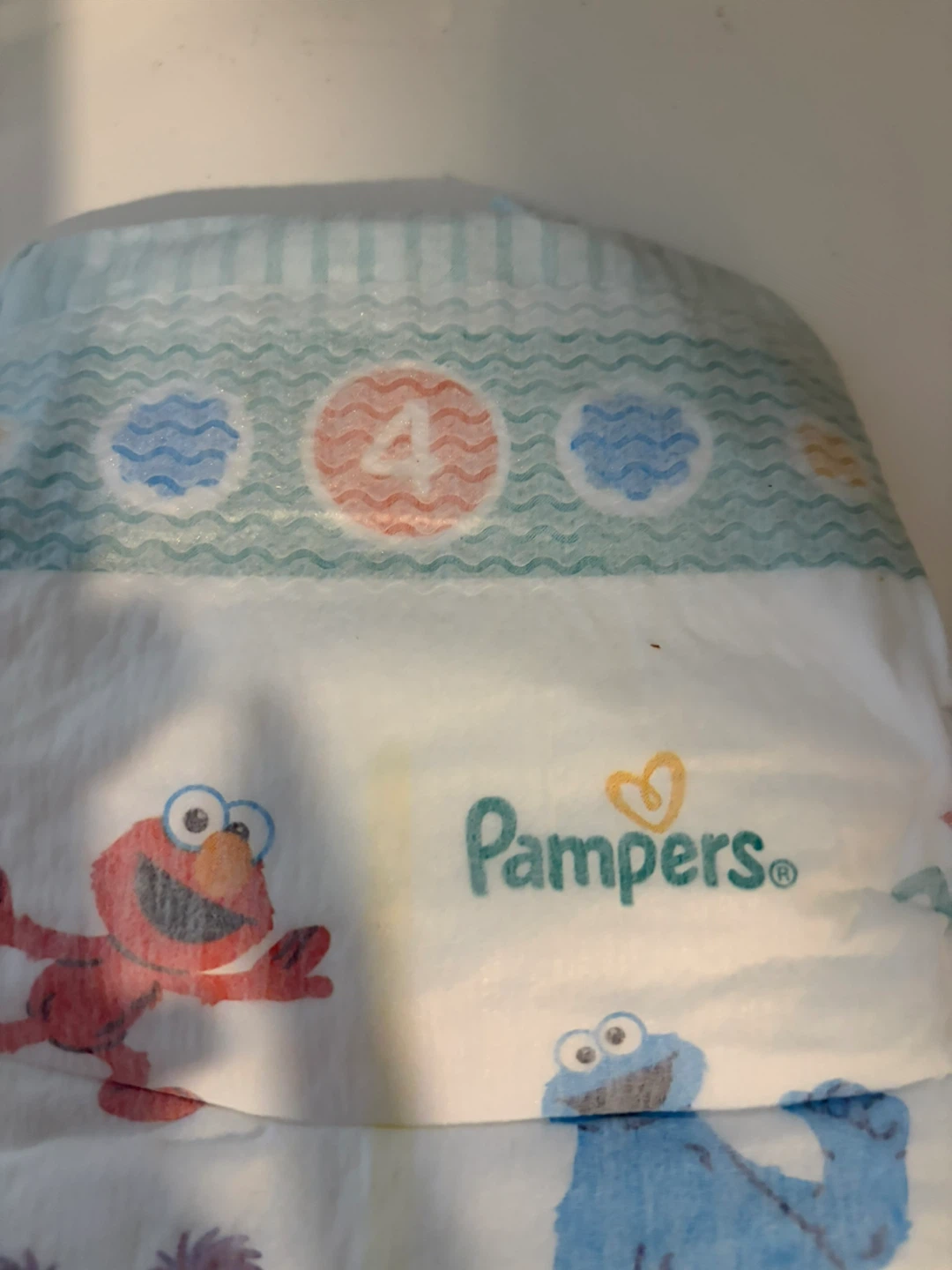 Pampers Size 4 Diapers with Sesame Street Characters - photo 3