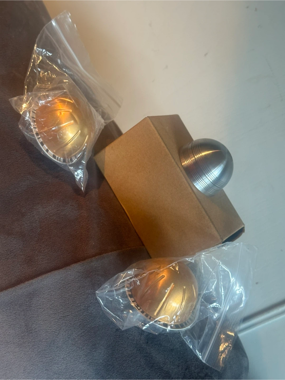 Stainless steel refillable coffee capsule