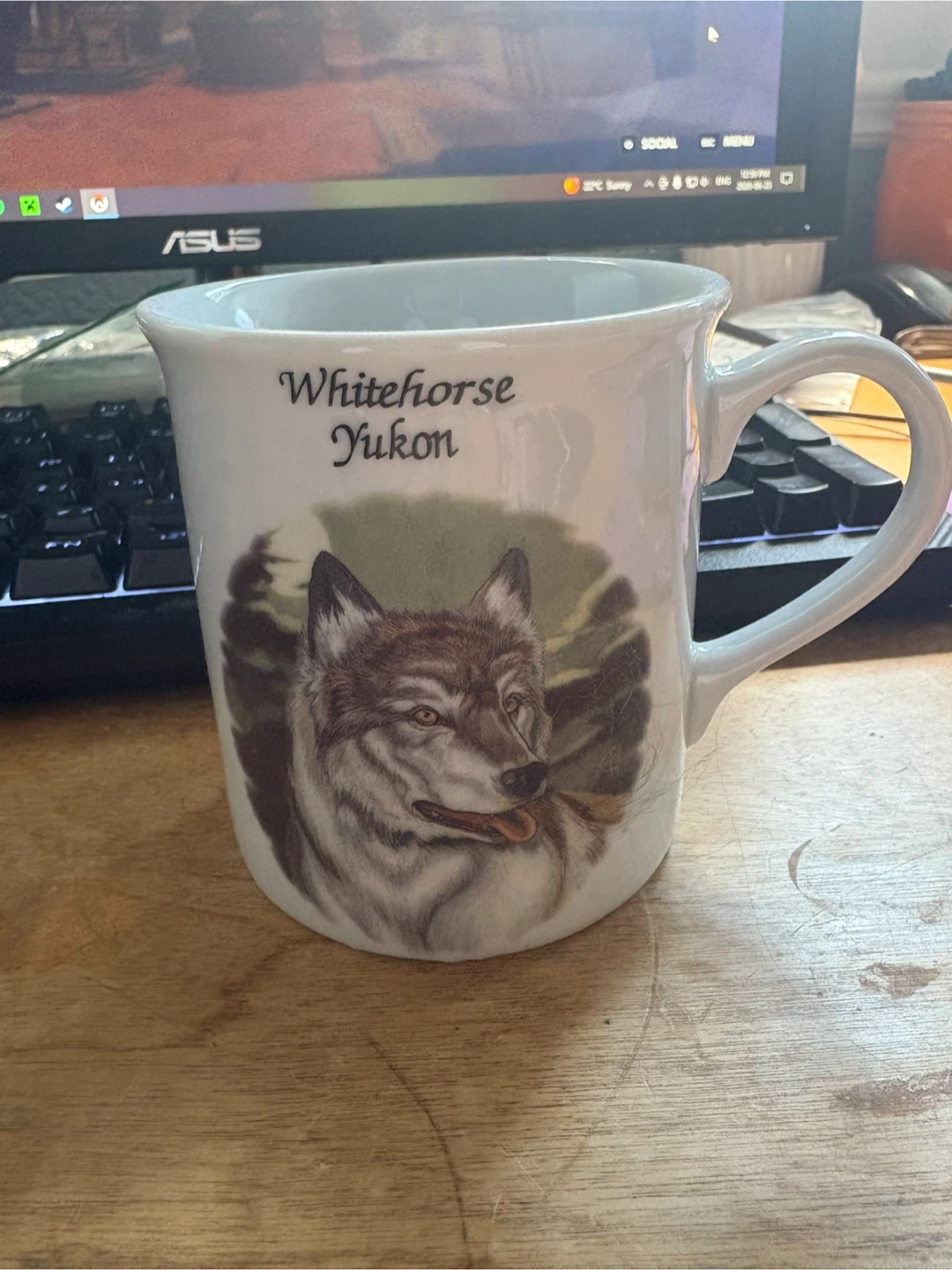 Vintage Wolf Mug
