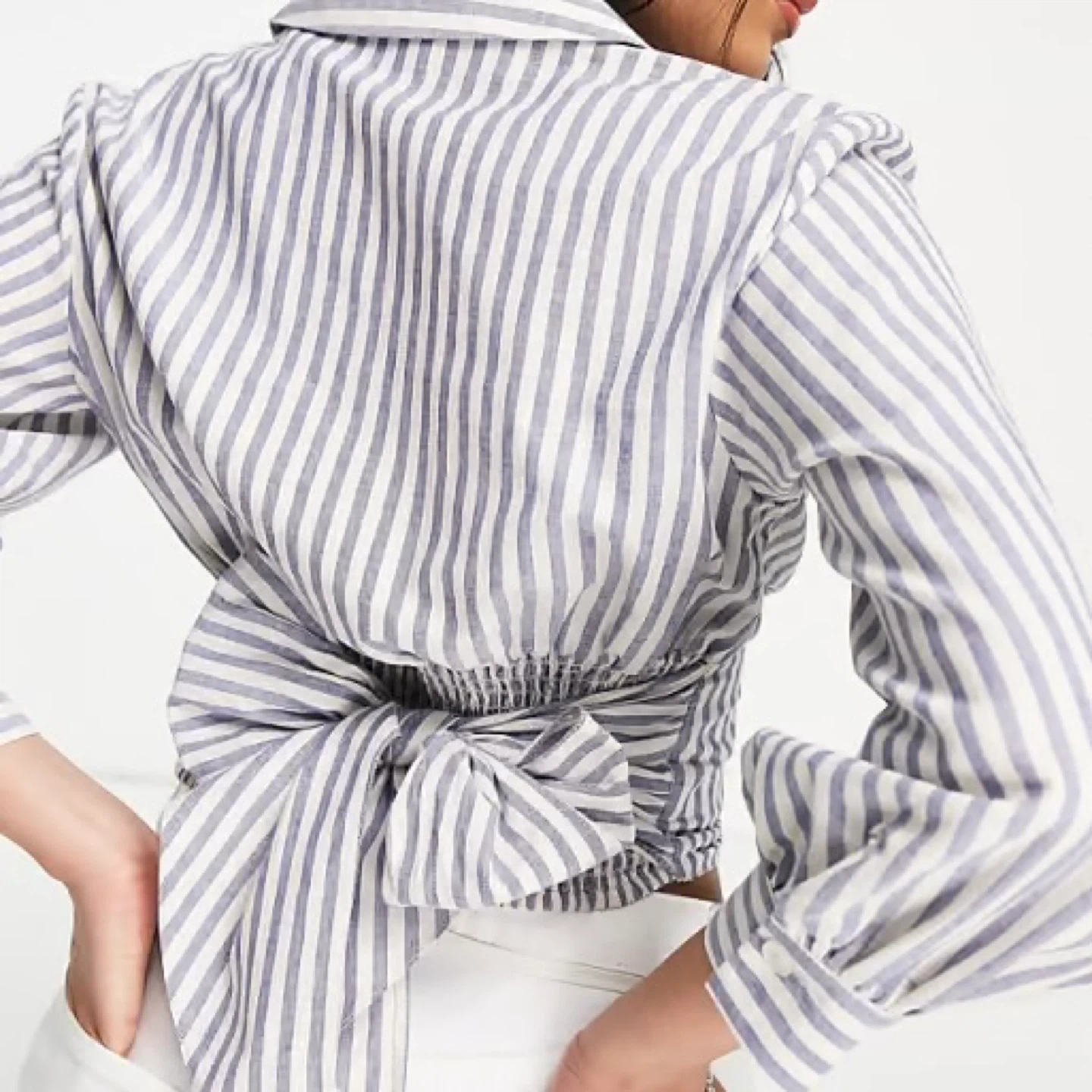 New River Island Smock Waist Tie shirt - photo 2