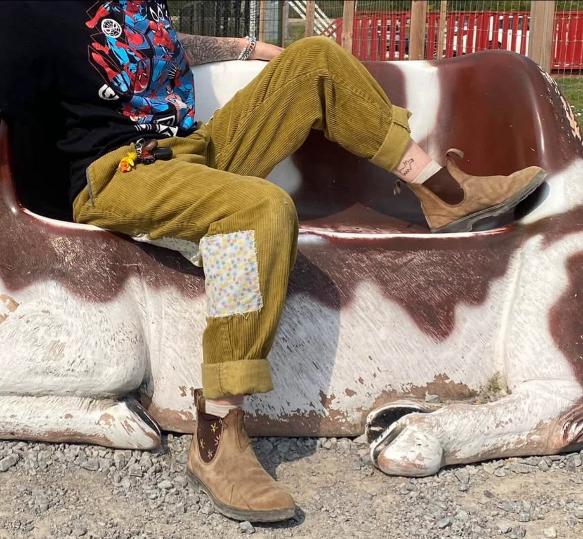 Uncycled Corduroy pants - photo 4