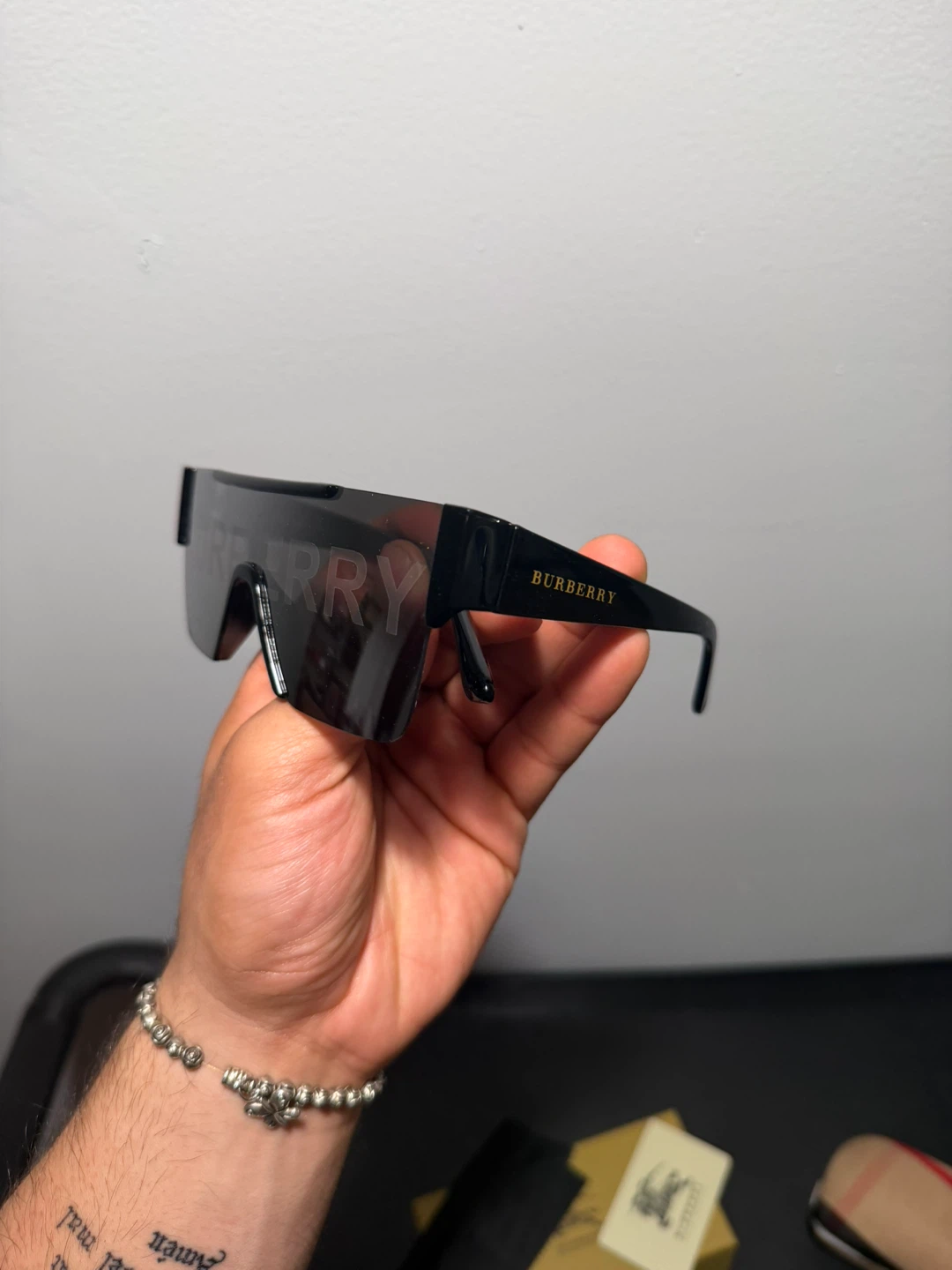 Burberry Shield Sunglasses – Black Lens - photo 3