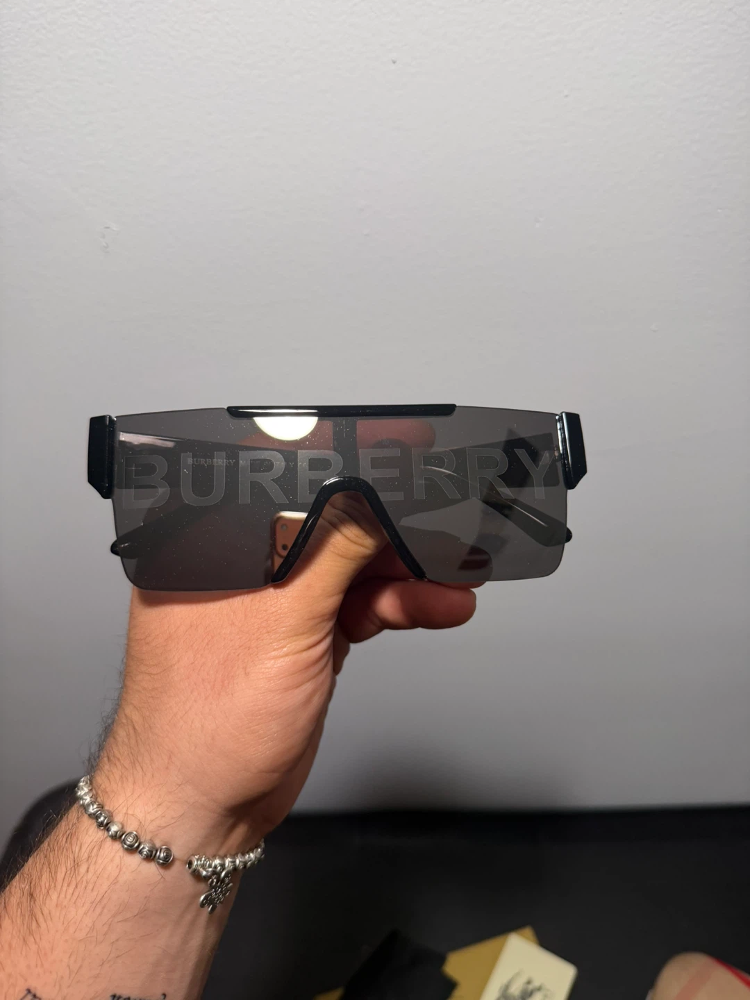 Burberry Shield Sunglasses – Black Lens - photo 2