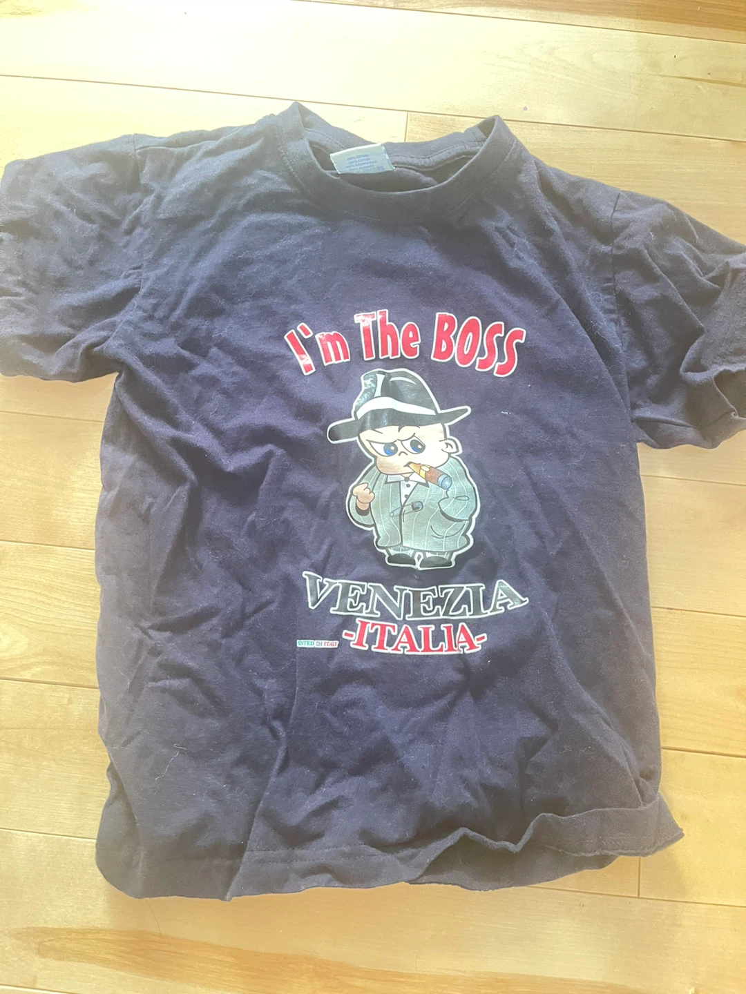 Vintage "I'm The Boss" Venezia Italia T-Shirt