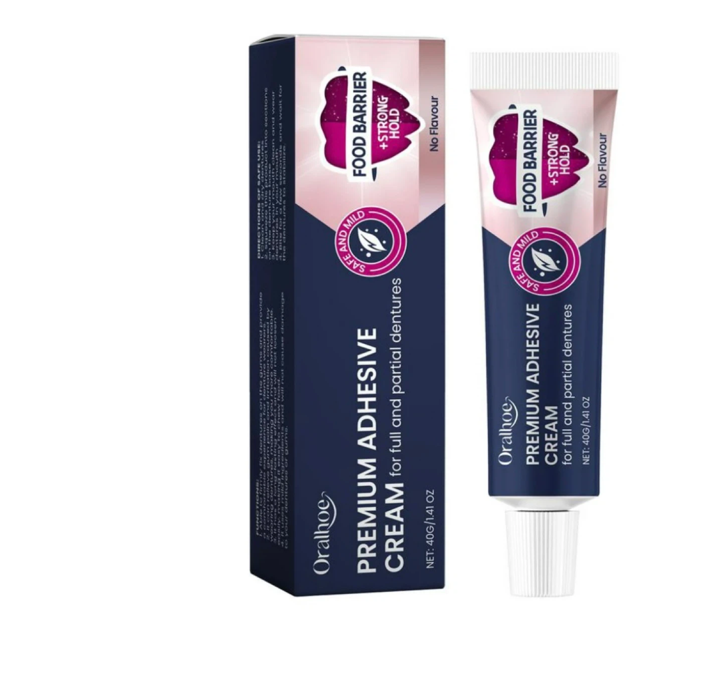 OralHoe Premium Denture Adhesive Cream