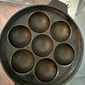 Cast Iron Aebleskiver Pan