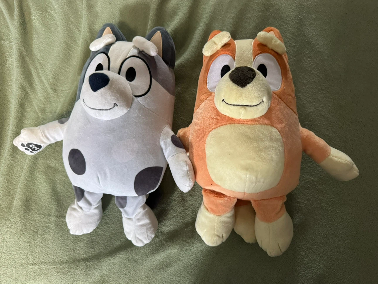 Long Weekend Sale Bluey and Bingo Plush Toys Build a Bear set