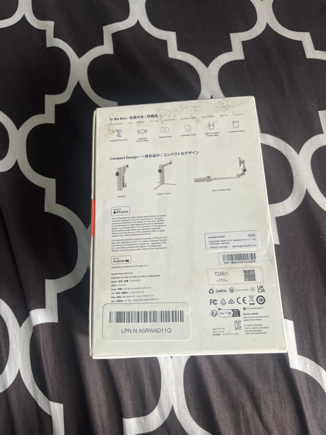Insta360 Flow 2 Pro Ultimate AI Tracking Stabilizer Stone Gray - photo 2