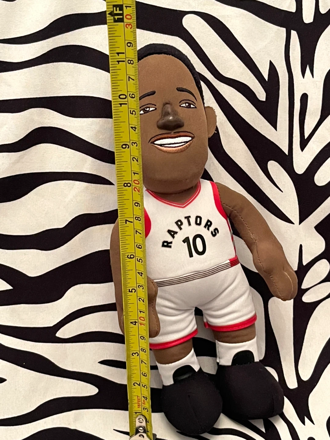 🏀 Toronto Raptors DeMar DeRozan Bleacher Creatures plush Toy - photo 5