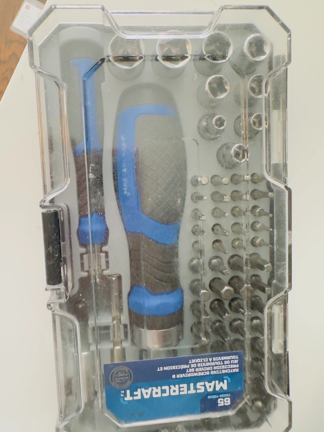 Mastercraft 65-Piece Ratcheting Screwdriver Set