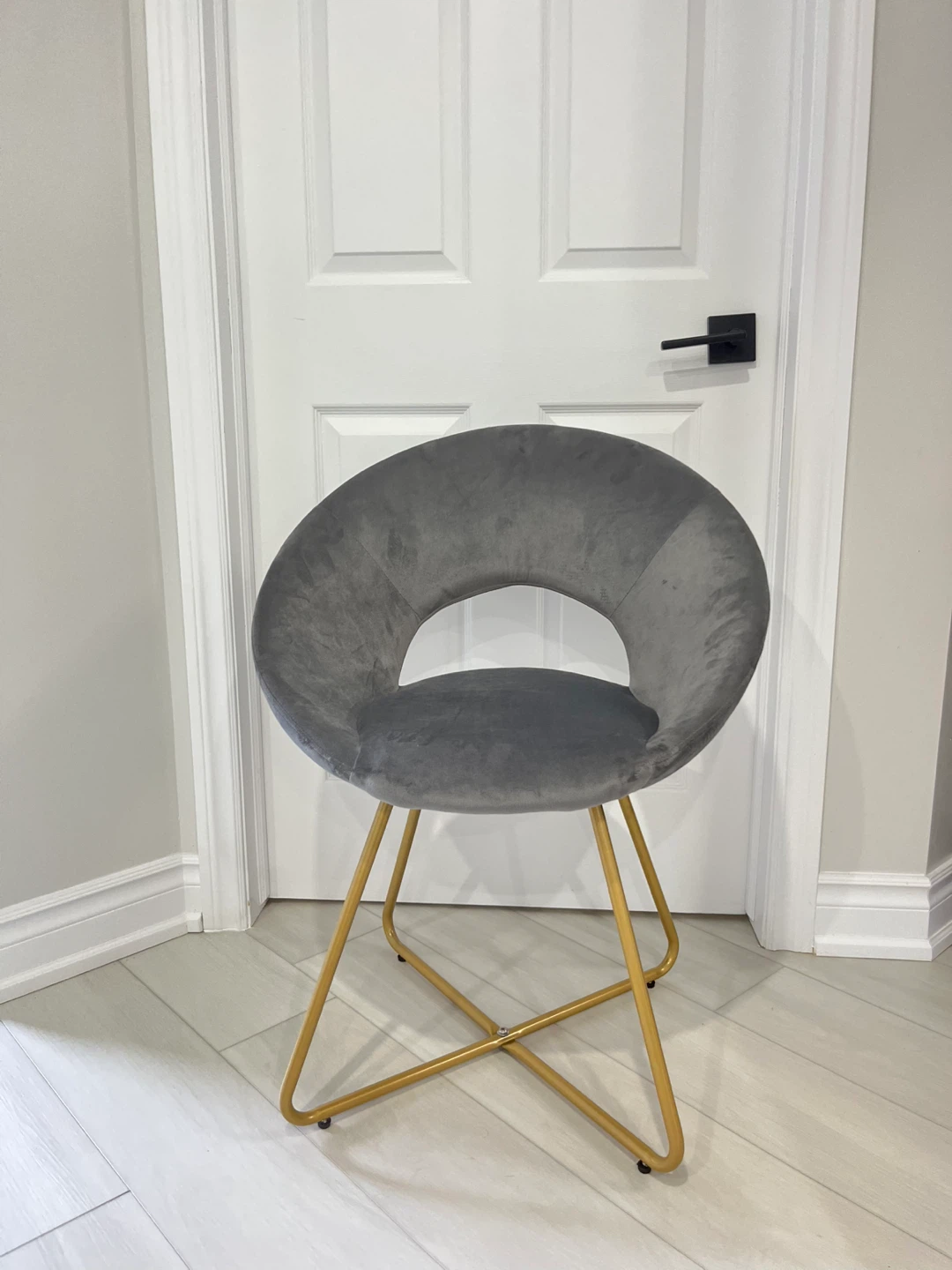NEW - Grey Accent Chair