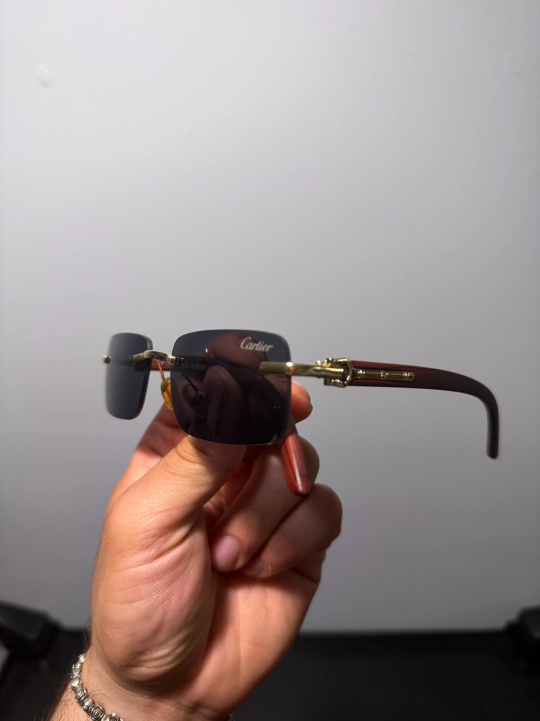 Cartier Rimless Sunglasses - photo 3