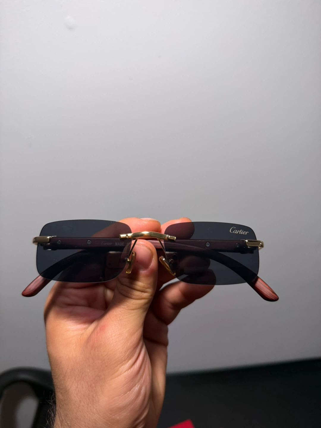Cartier Rimless Sunglasses - photo 2