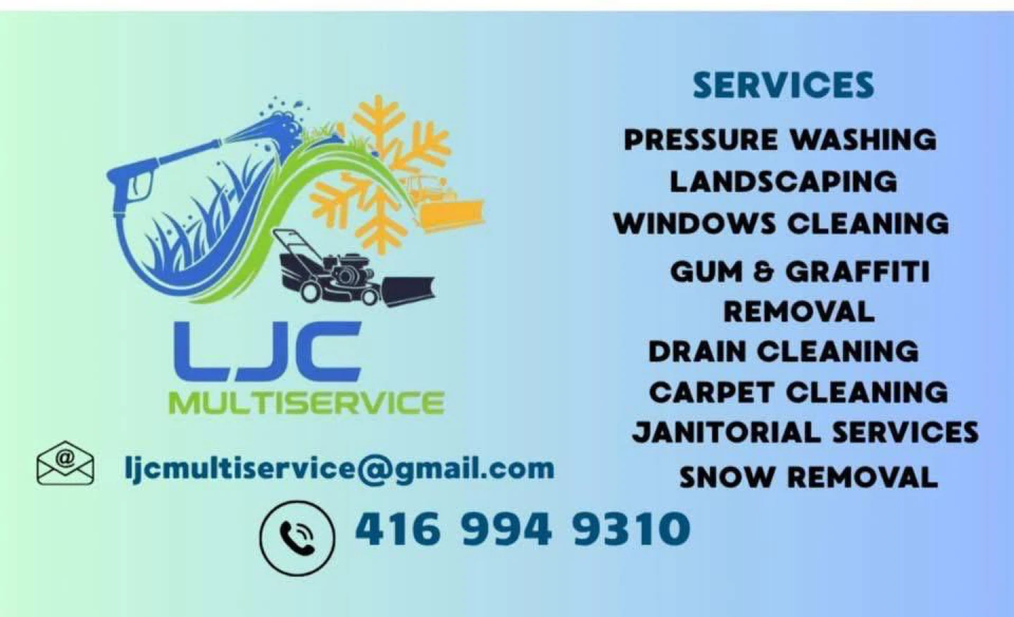 LJC Multiservice - Pressure Washing, Landscaping & More!