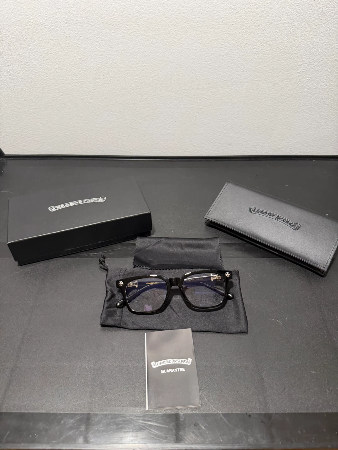 Chrome Hearts Black Glasses 2273