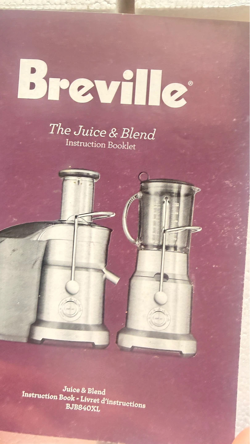 Breville The Juice & Blend Blender Juicer EJB840XL - photo 5