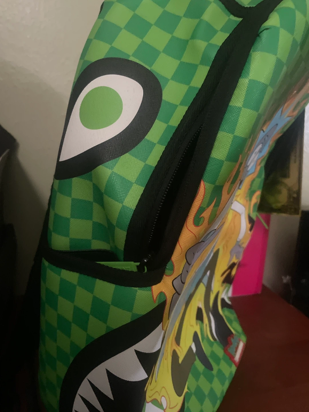 Rick and Morty Sprayground bag - photo 4