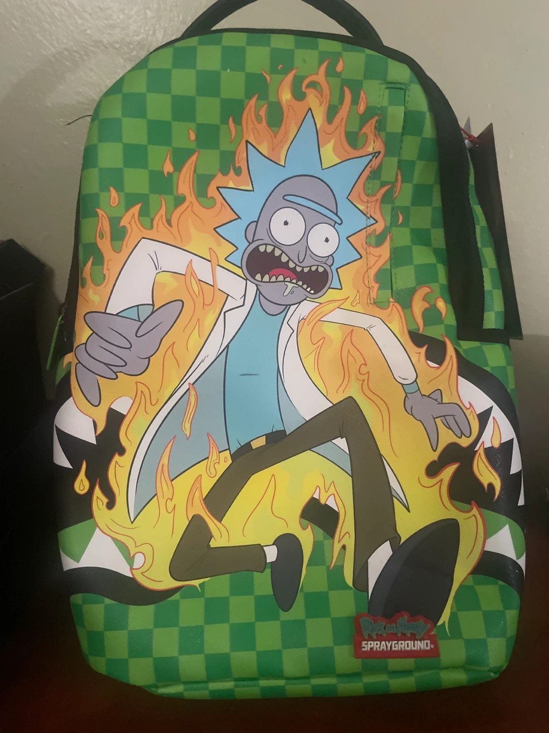 Rick and Morty Sprayground bag