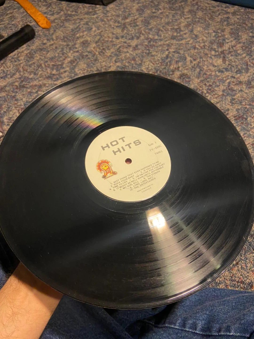 Hot Hits TV-DISC 74001 Vinyl Record - photo 4