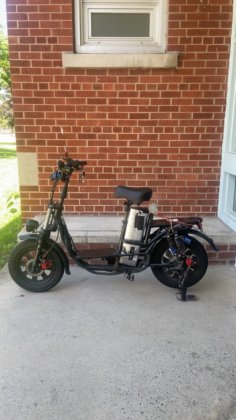 Tank x “escooty” fat tire e-bike 48V - photo 2