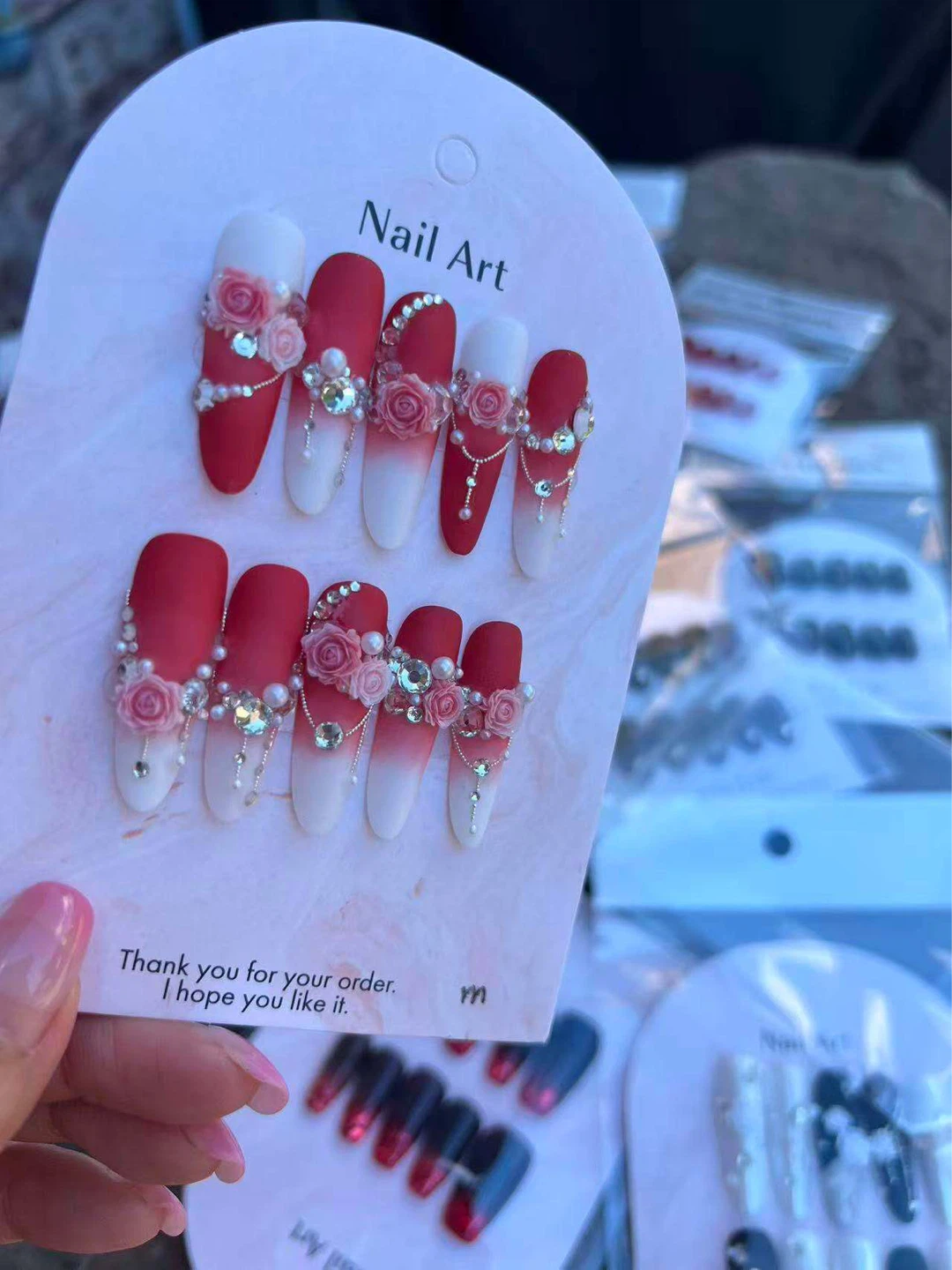 Nail Art Press-On Nails