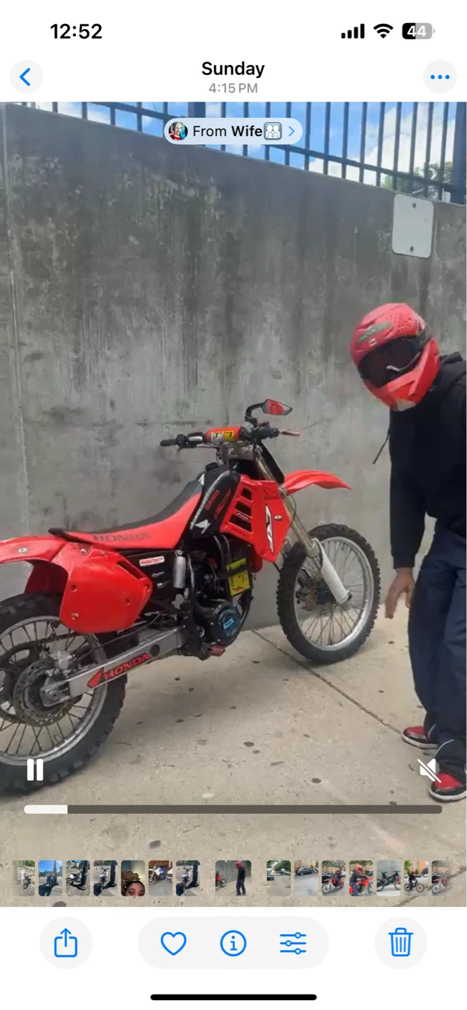 Electric Honda Dirt Bike