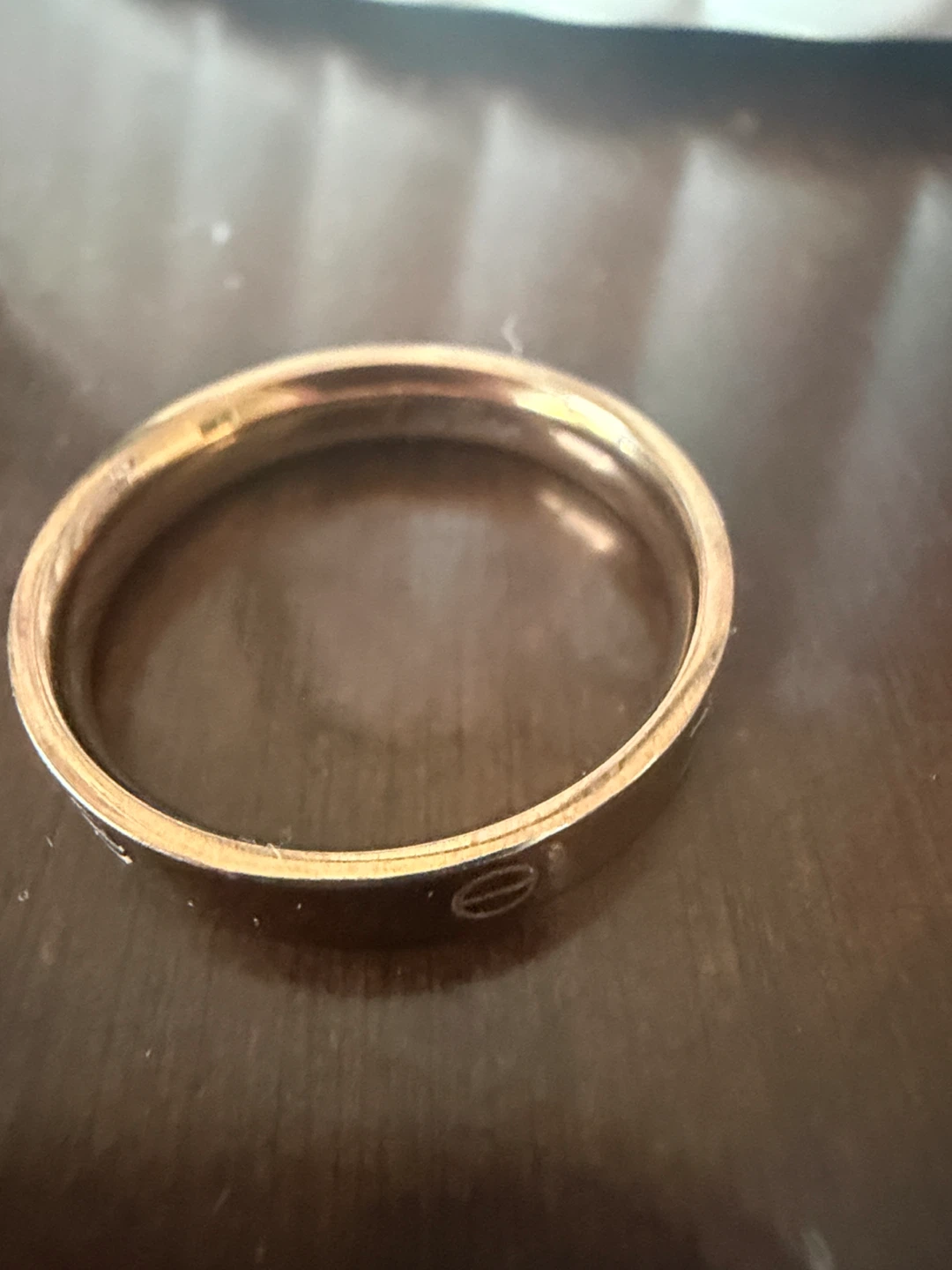 Brand band Love Ring - photo 3