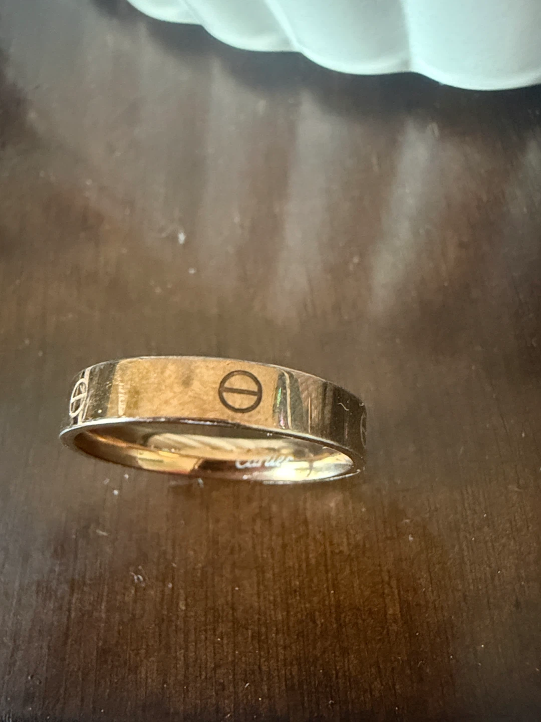 Brand band Love Ring - photo 4