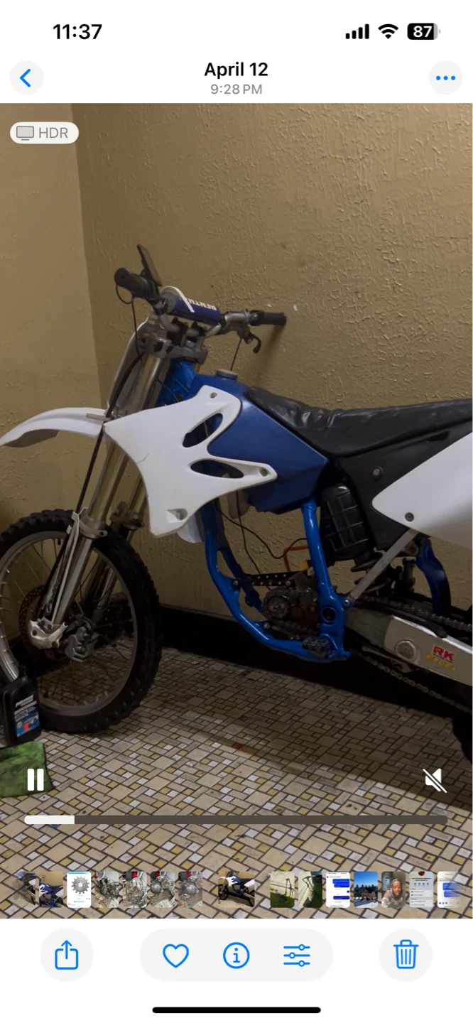 Electric Dirt Bike - Yamaha YZ 250 - photo 5