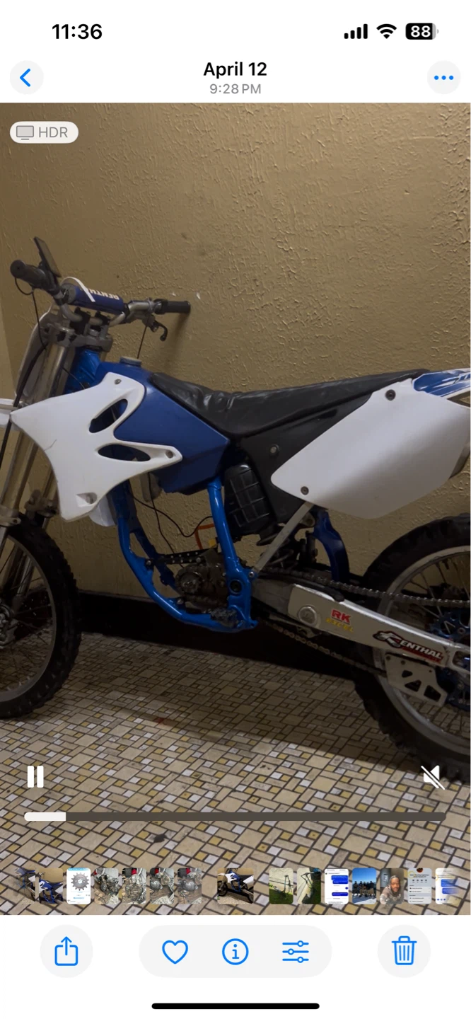 Electric Dirt Bike - Yamaha YZ 250 - photo 4