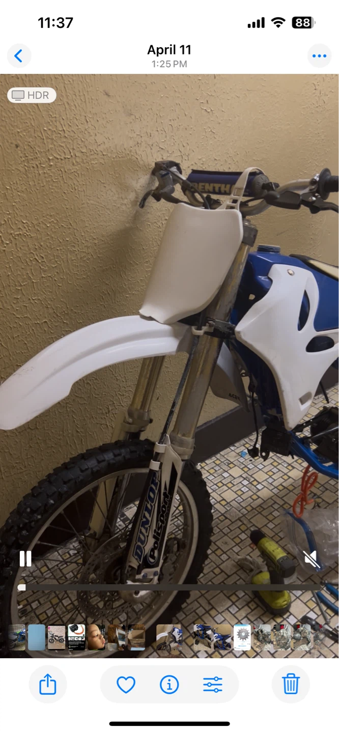 Electric Dirt Bike - Yamaha YZ 250 - photo 2