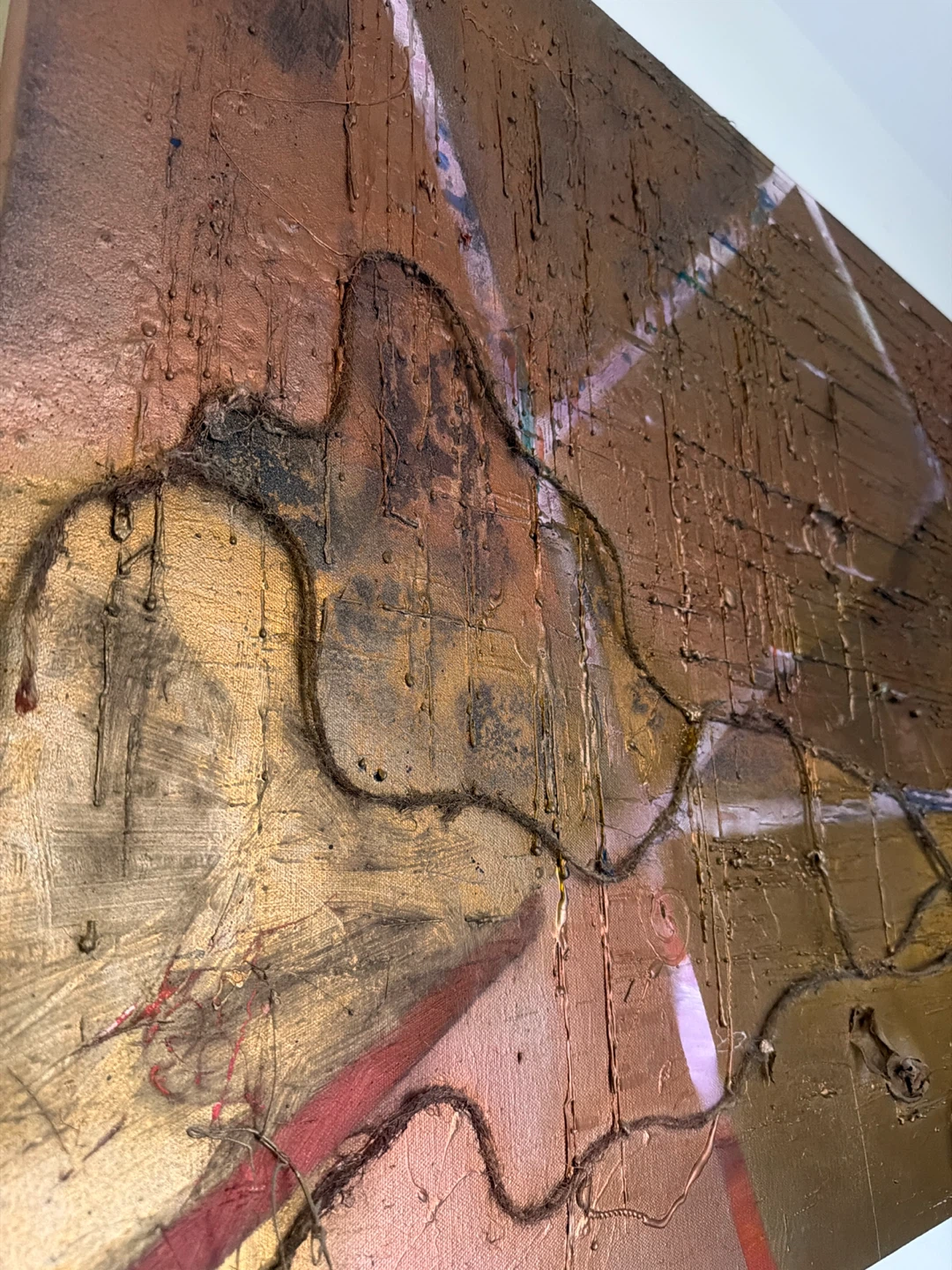 Textured Abstract Painting - photo 3