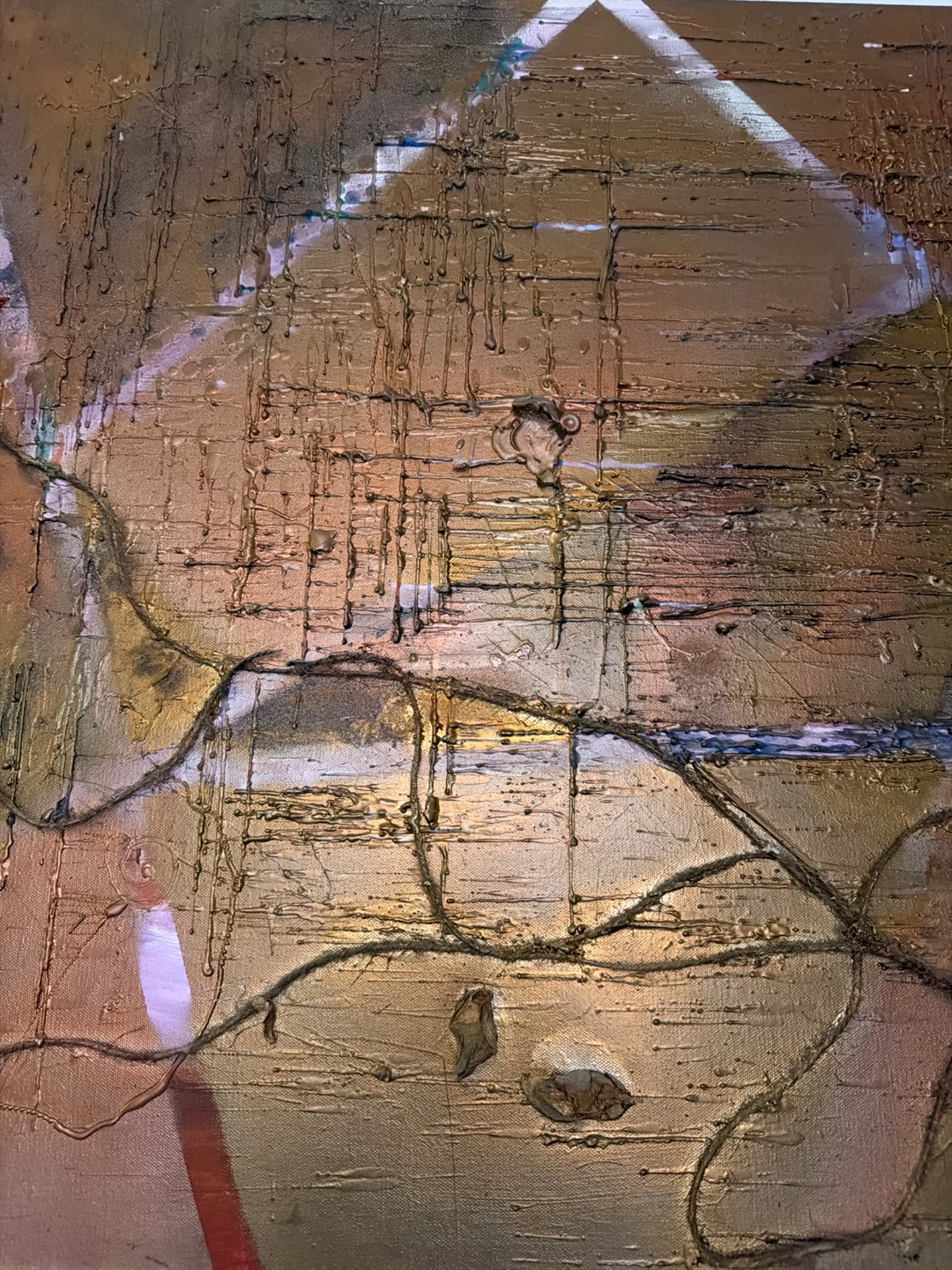Textured Abstract Painting