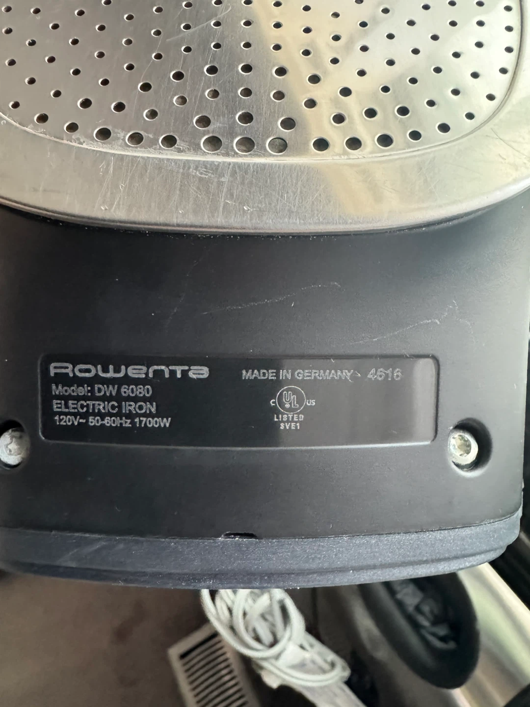 Rowenta DW6080 Electric Iron - Made in Germany - photo 5