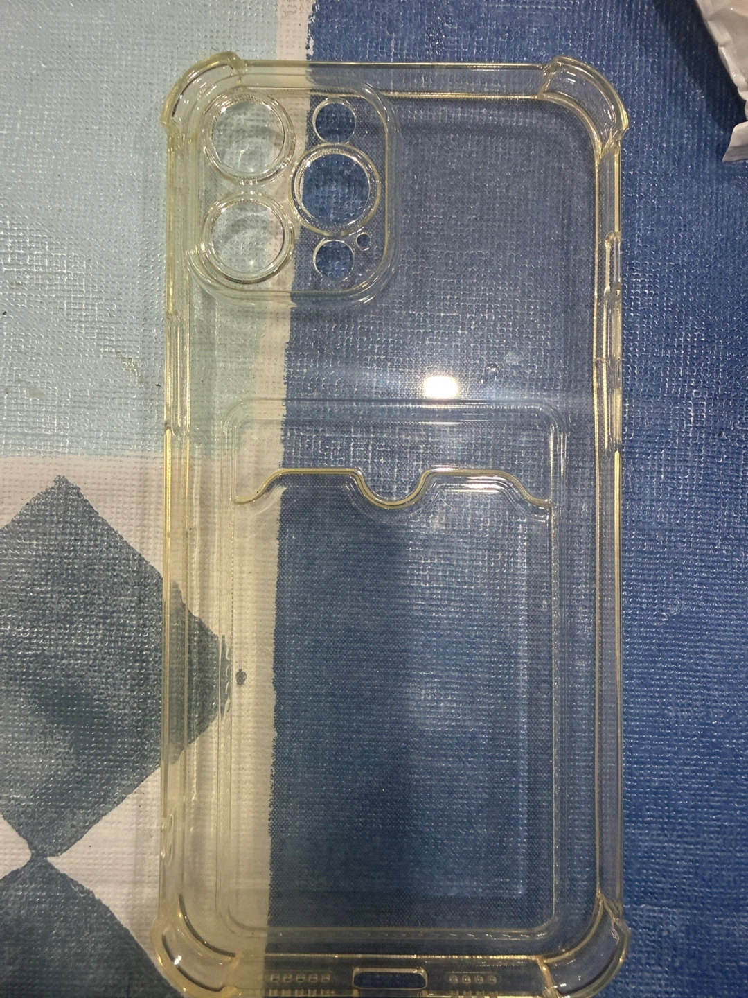 KY Clear Phone Case with Card Holder for iPhone 14 Pro Max - photo 3