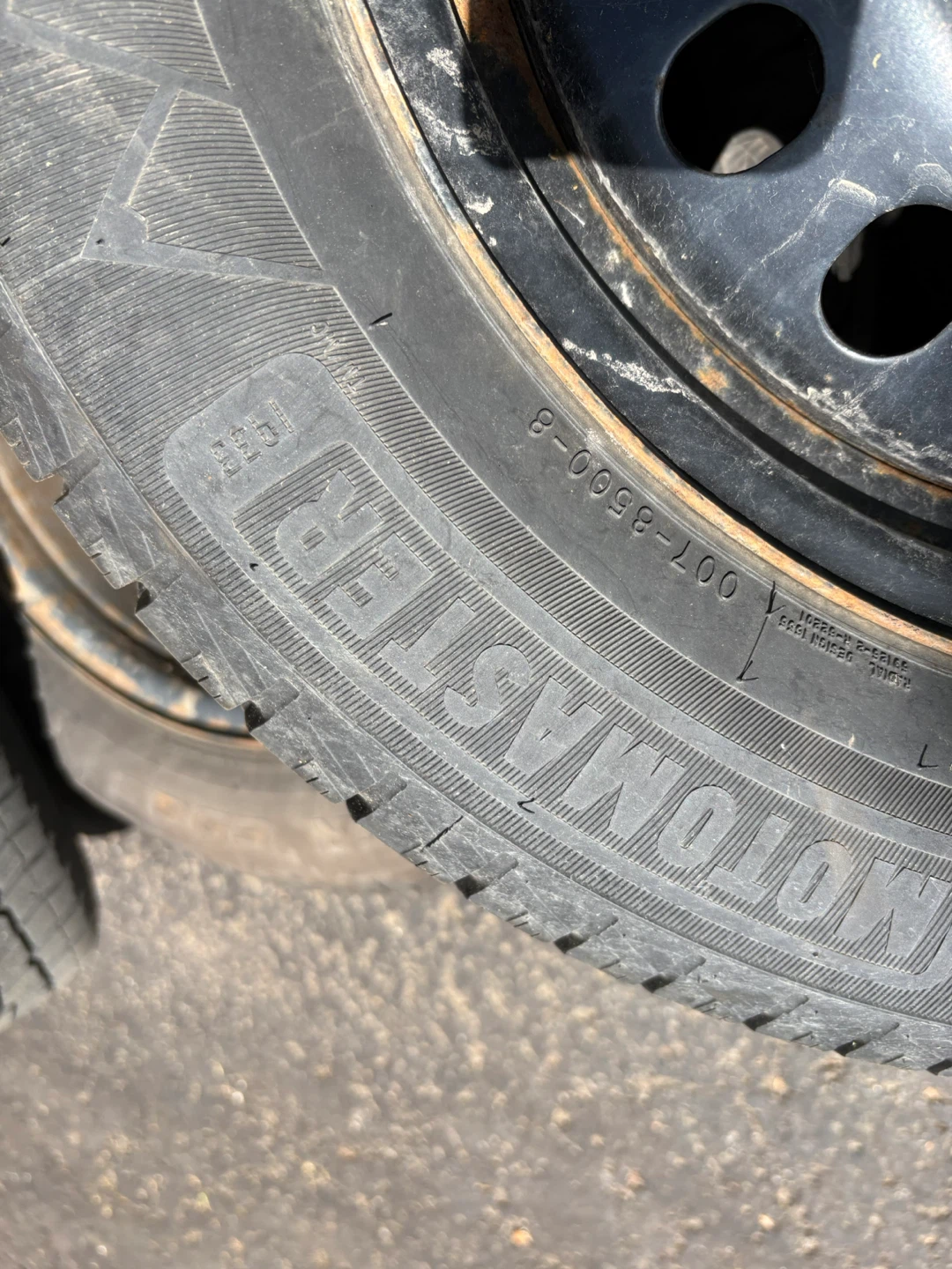 Motomaster Winter Tires with Rims - photo 4