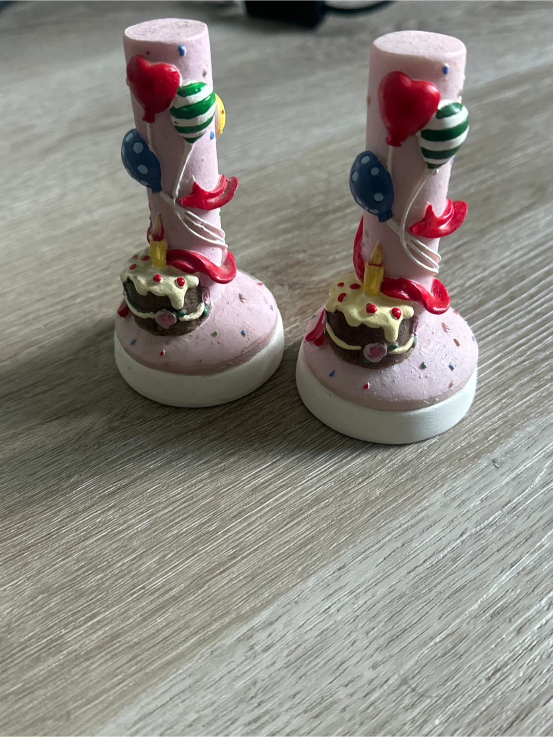 Birthday Cake artefacts (Set of 2)