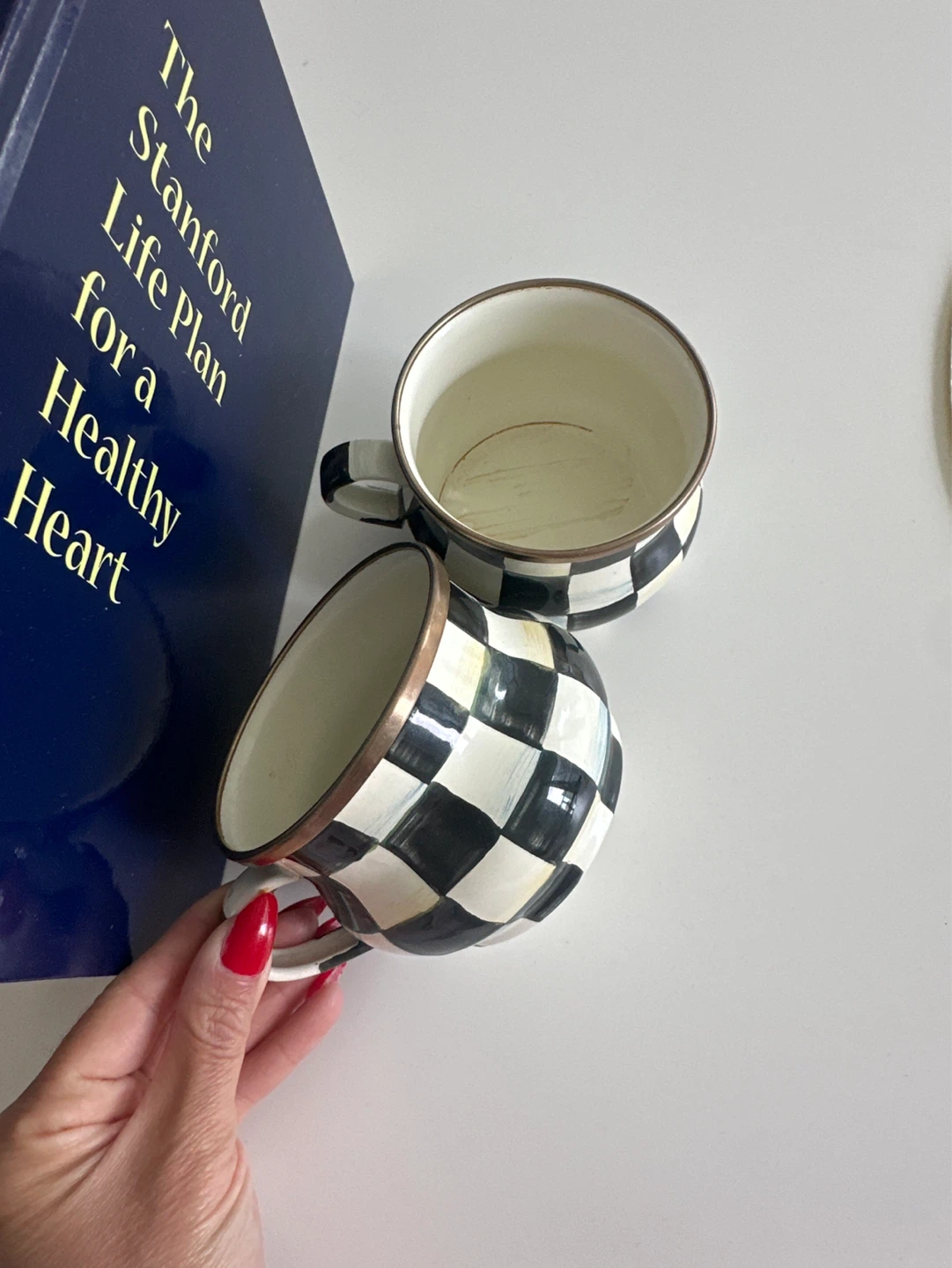 McKenzie Childs Courtly Check Mug Set - photo 3