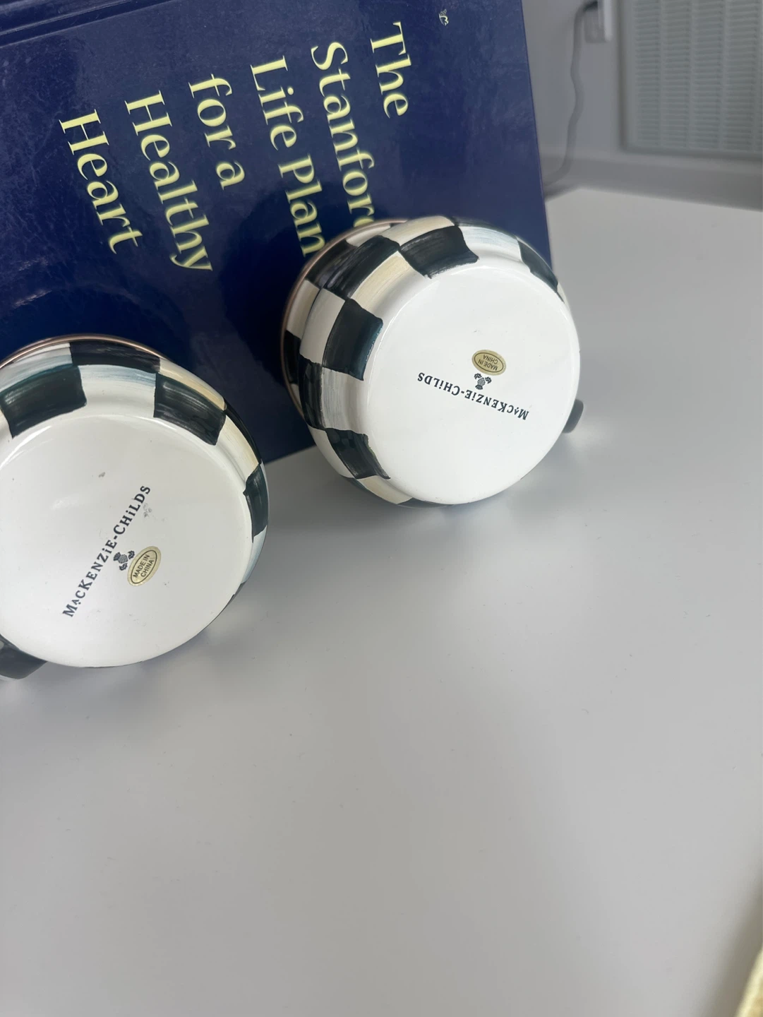 McKenzie Childs Courtly Check Mug Set - photo 2
