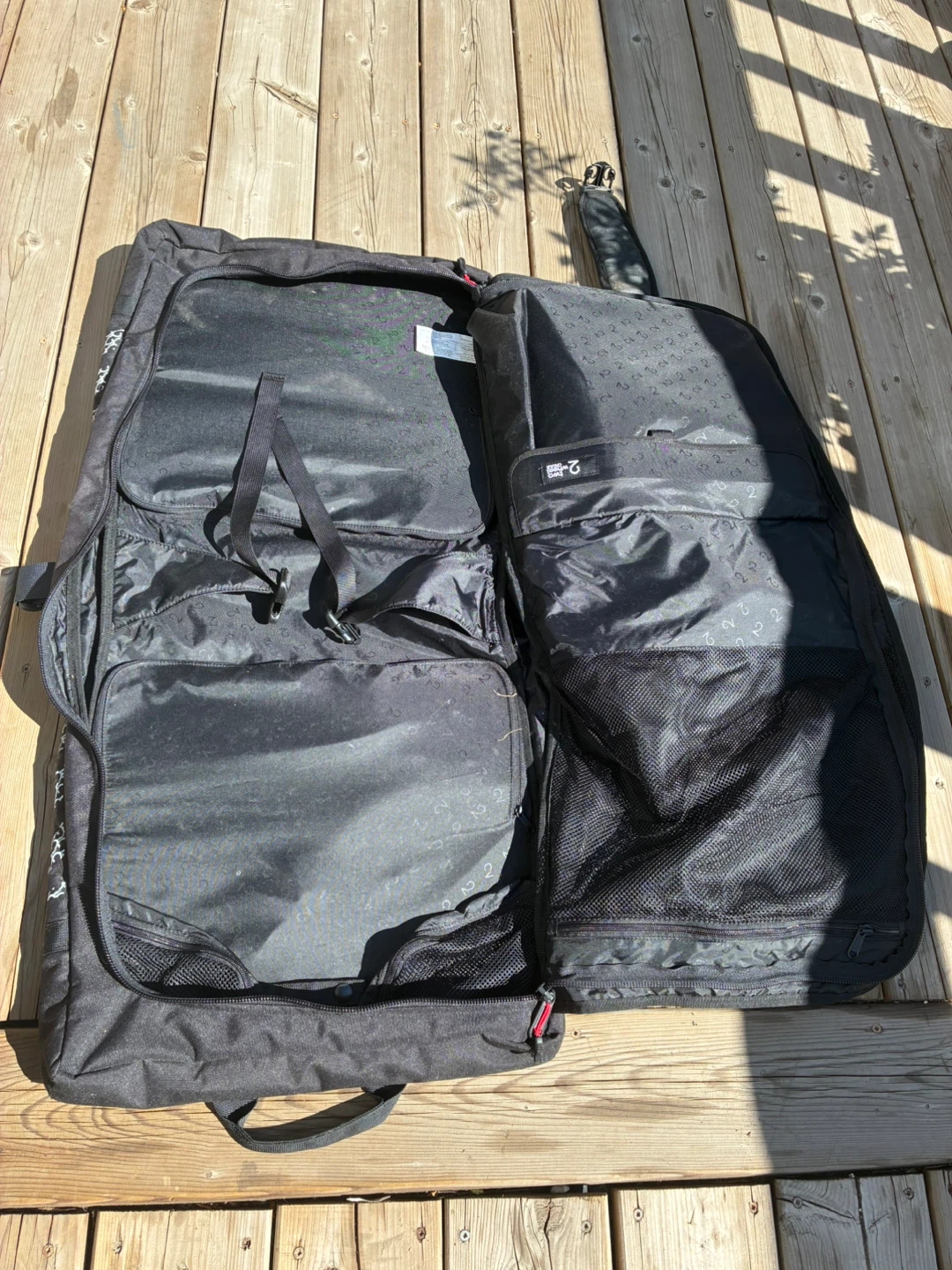 Two Wheel Gear Black Bike Pannier/Suit Bag Set - photo 3