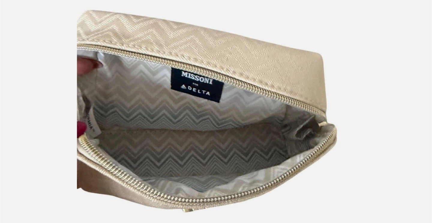 Missoni Delta one amenity travel kit/Cosmetic Bags (Set of 2) - photo 5