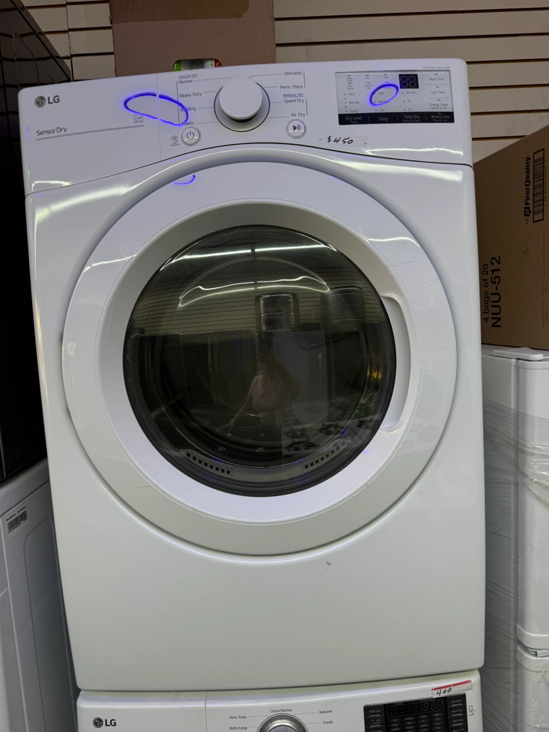 Lg gas dryer