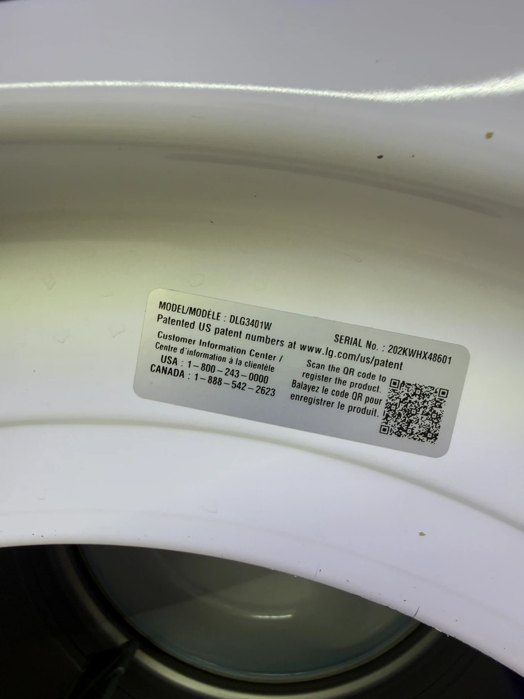 Lg gas dryer - photo 3