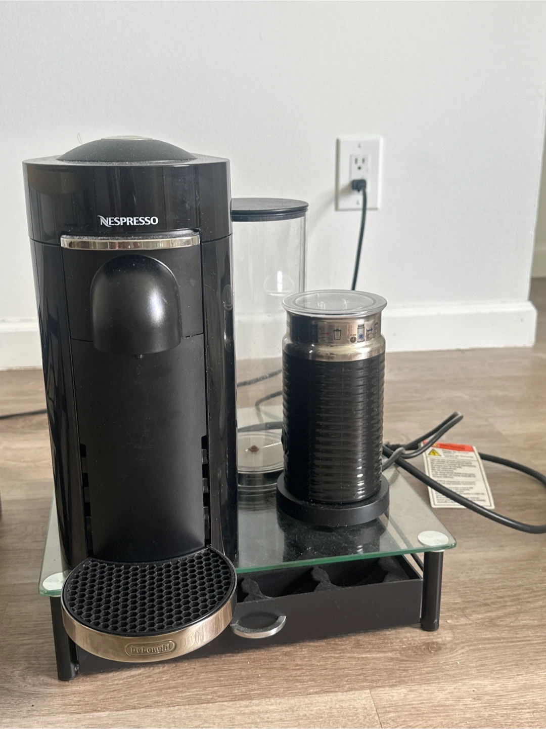 Nespresso VertuoPlus Coffee and Espresso Maker with Aeroccino