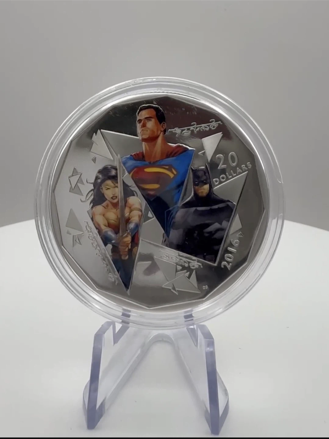 Fine Silver Coin - Batman vs Superman