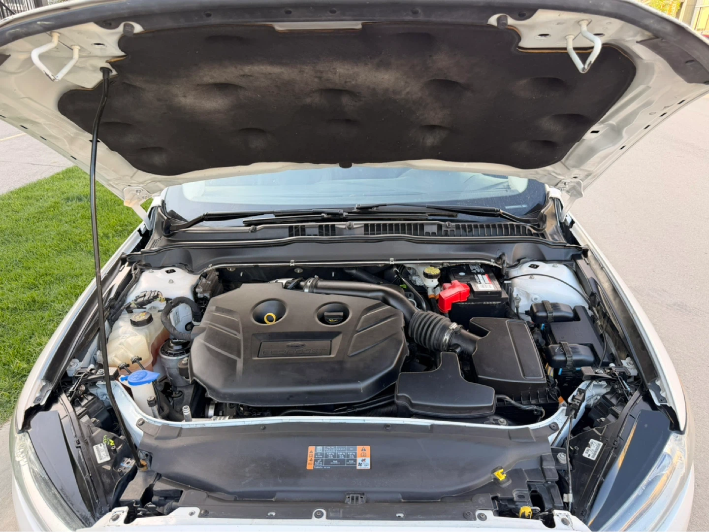 White Ford Fusion - photo 5