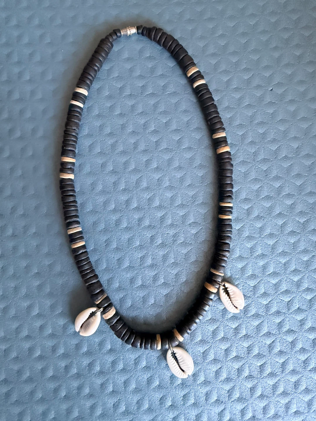 Beaded Necklace with Shells