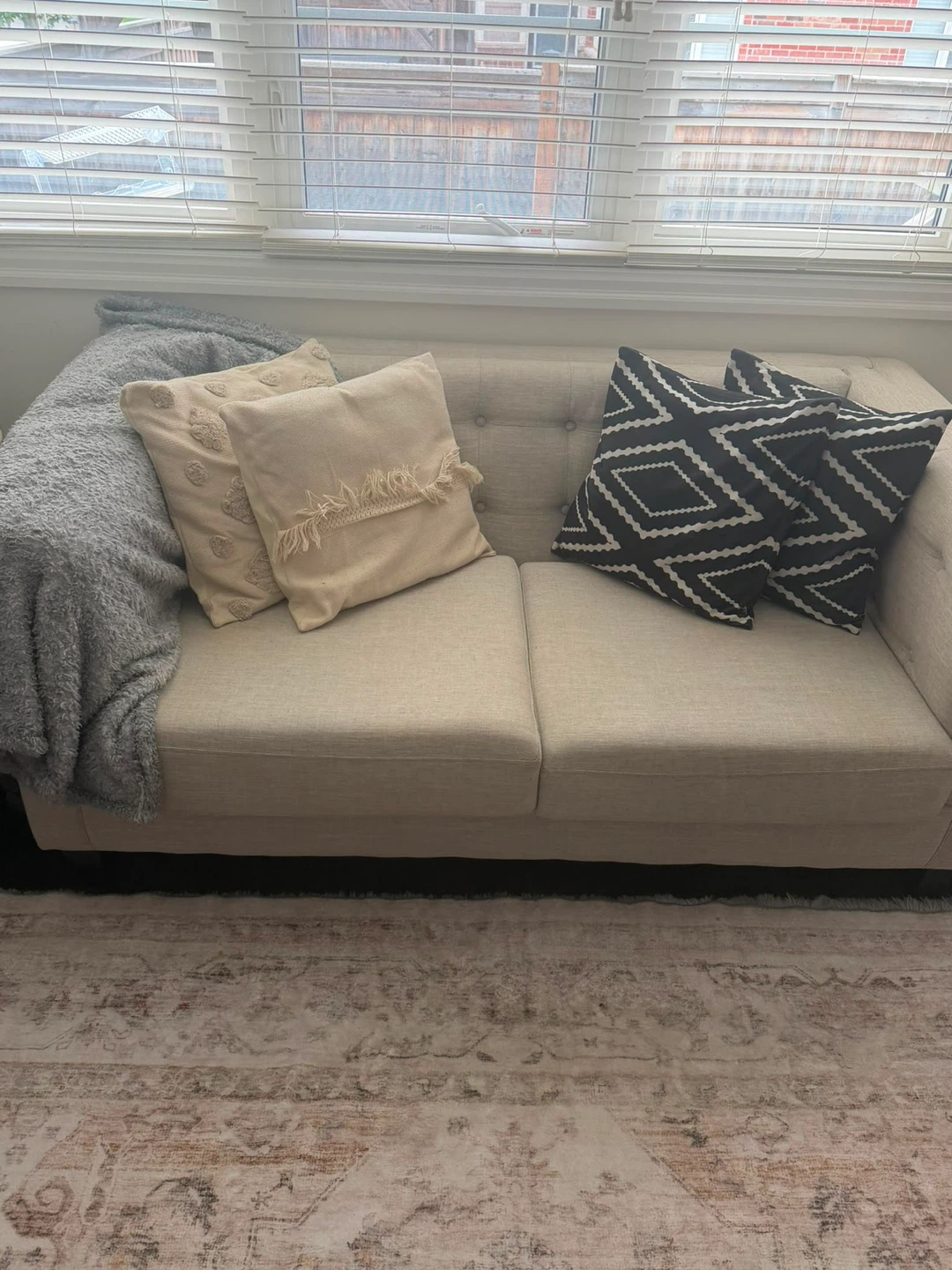Family room sofa set