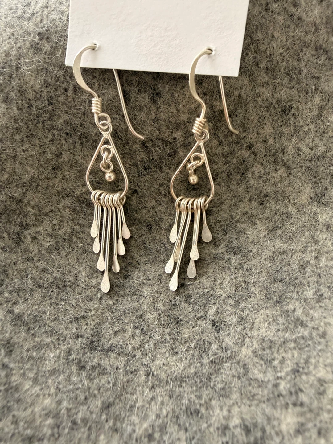 925 Sterling Silver Dangle Earrings - photo 2