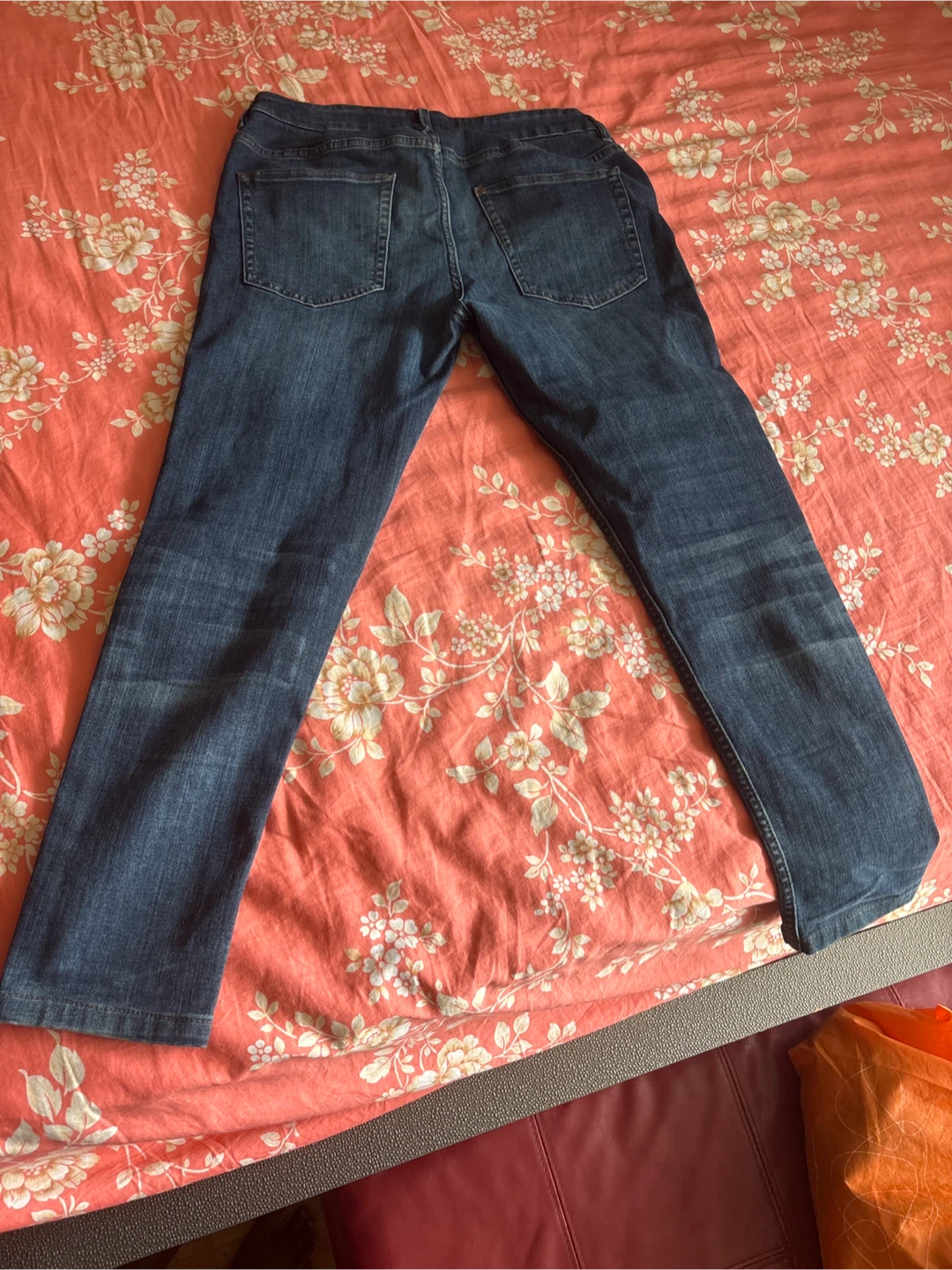 LINED DENIM Distressed Jeans - photo 2